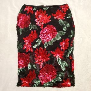 Gorgeous Sequin holiday knit Skirt